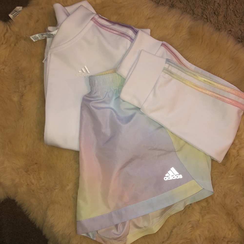 Adidas Girls matching adidas set